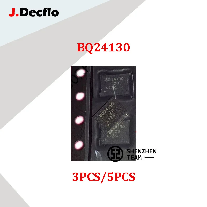 

JDecflo 3-5 шт./лот оригинальное зарядное устройство IC BQ24130 BQ24130RHLR BQ24130RHLT BQ24130 VQFN20 Интегральные схемы для замены
