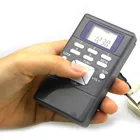 Портативное мини-радио частота модуляции цифровой светодиодный дисплей обработка радиоприемника + наушники + шнурок