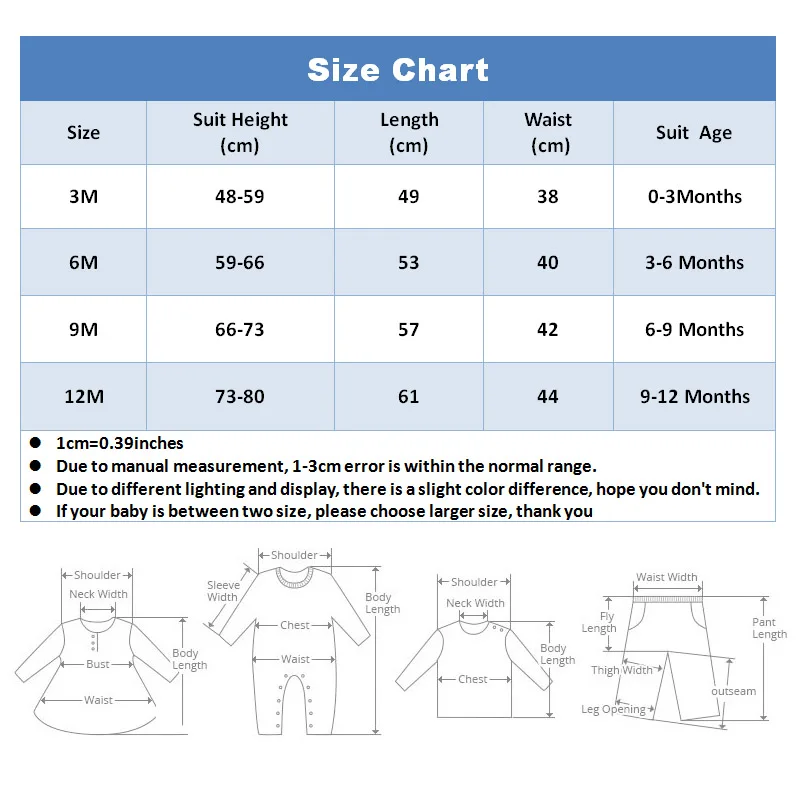 Комплекты одежды для новорожденных девочек комбинезон с длинными рукавами +