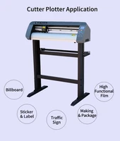 24 inch vinyl cutter cheap contour sign cutter vinyl stencil cutting machine decal maker machine