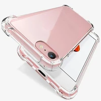 luxury shockproof silicone phone case for iphone 7 8 6 6s plus se 11 12 13 pro xs max xr case transparent shockproof back cover