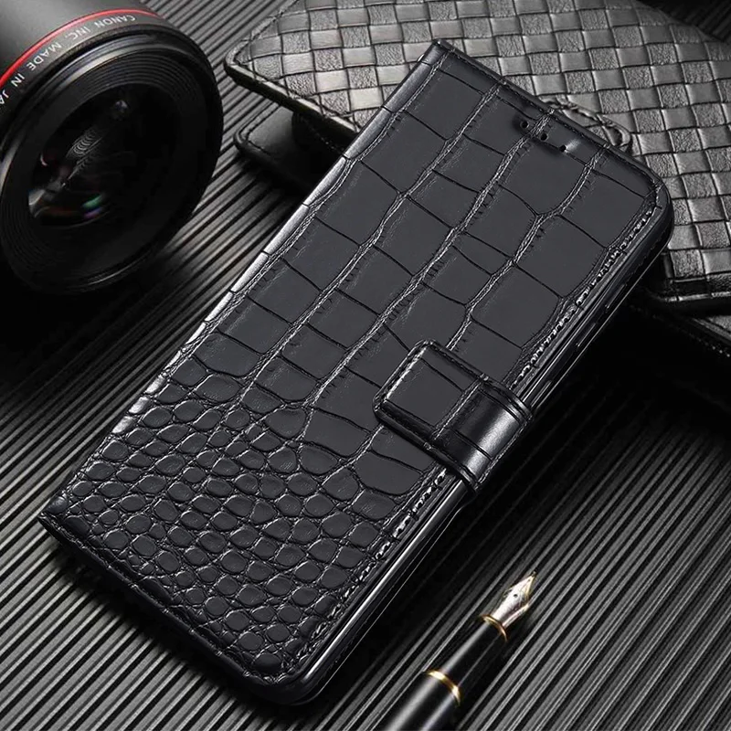 Роскошный чехол книжка для TP Link Neffos Y7 C7 TP910A TP910C кошелек с текстурой крокодила