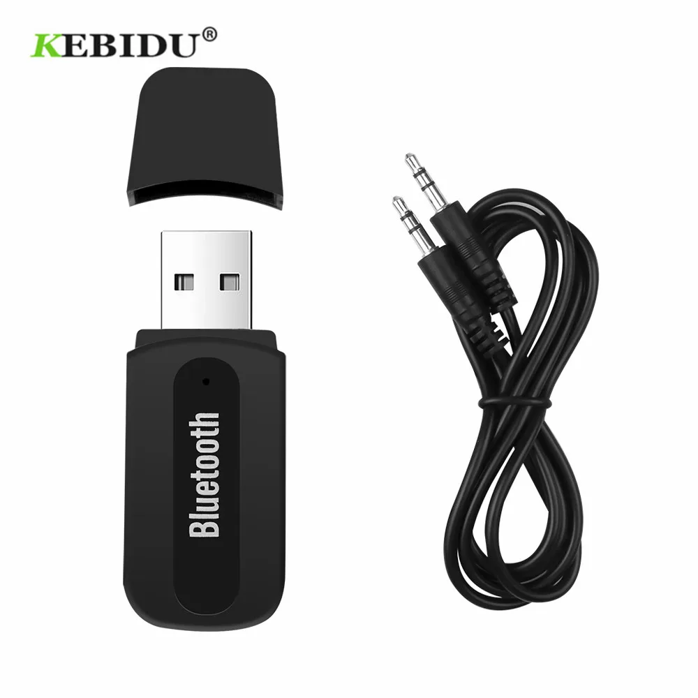 Kebidu портативный мини Bluetooth 2 1 беспроводной музыкальный ресивер автомобильный