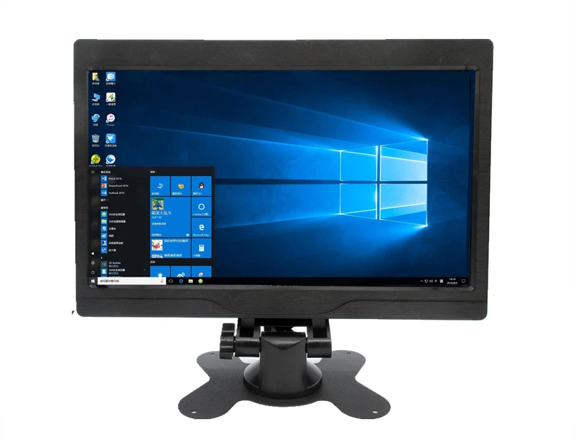 10.1 1280*800 IPS HD LCD Display Screen High Resolution Monitor Remote 2AV VGA HDMI-Compatible For Lattepanda,Raspberry Pi