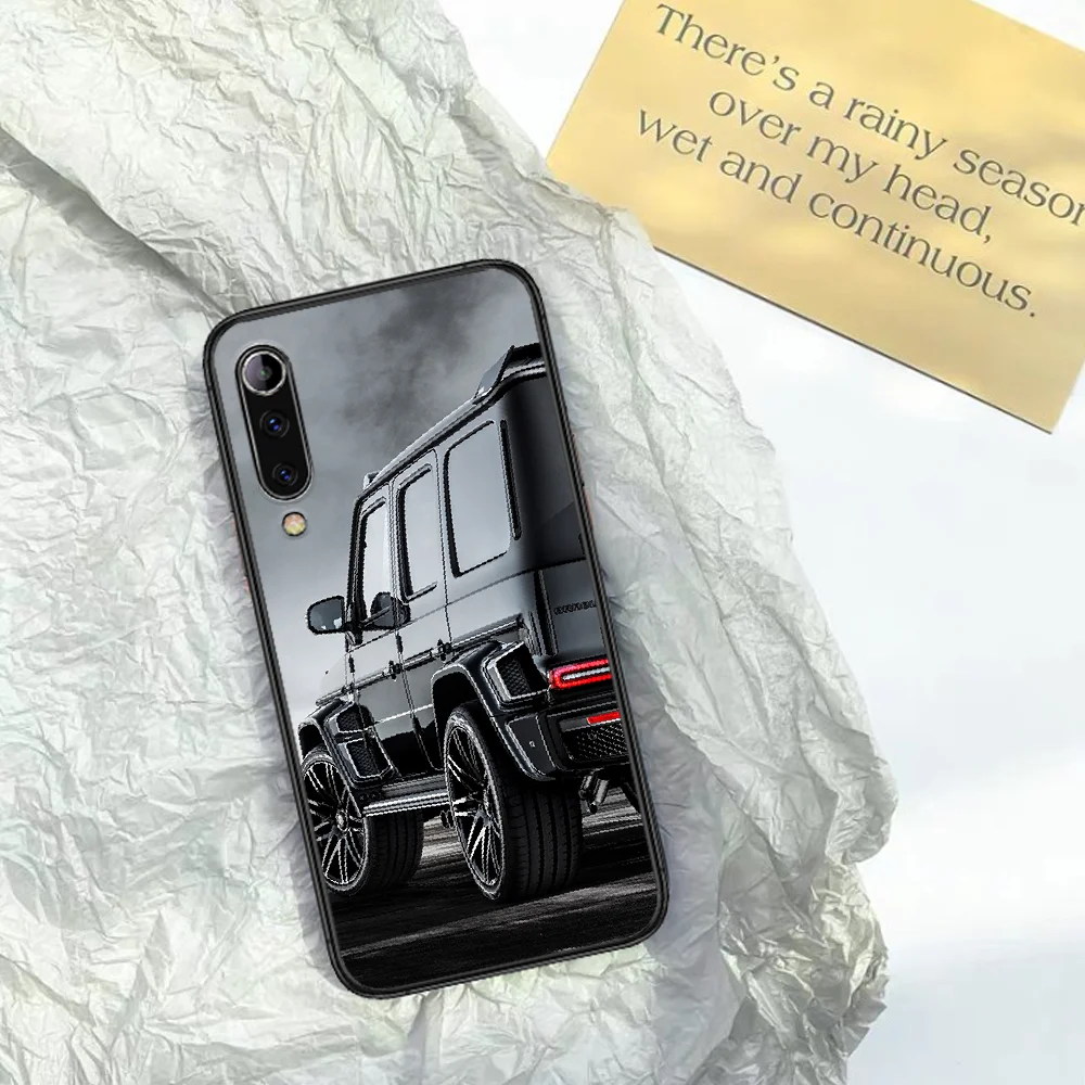 

Mercede Ben Amgs Phone Case For XIAOMI MI Note 8 9 T 10 Pro Lite SE A2 A3 POCO X M MAX 2 3 black Bumper Trend Funda Soft Shell