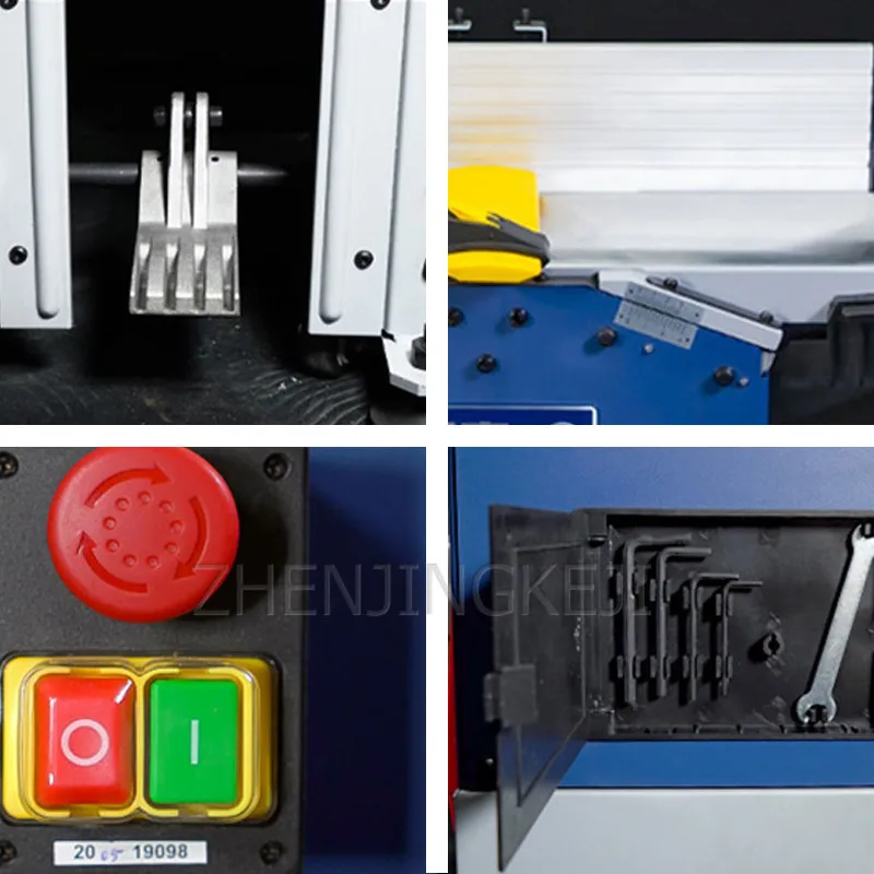 

220V380V Woodworking Planer Multifunction High Power Woodworking Machinery Desktop High Speed Self-suction Dust Electric Planer