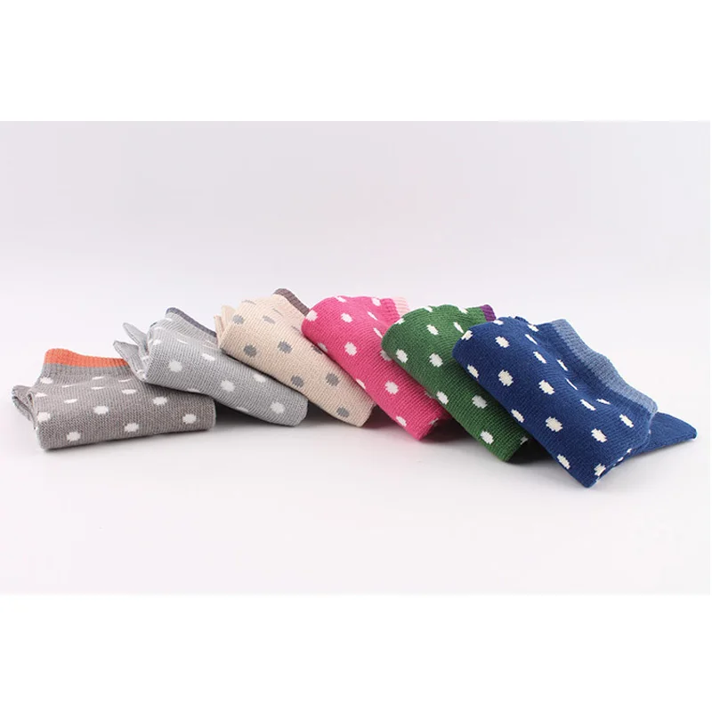 5 Pairs Combed Cotton Five Finger Socks For Woman Girl Soft Dot Solid Cute Toe Socks Harajuku Brand Party Ankle No Show Socks