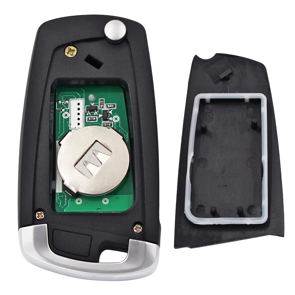 3 Button Flip Remote Smart Car Key 315Mhz / 433Mhz HU92 Uncut Blade ID44/PCF7935AA Chip for BMW EWS 5 7 X5 Series M5 X3 E65 | Автомобили и