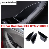 car door organizer handle grab storage tray box cover plastic car accessories interior kit for cadillac ct5 ct5 v 2020 2022