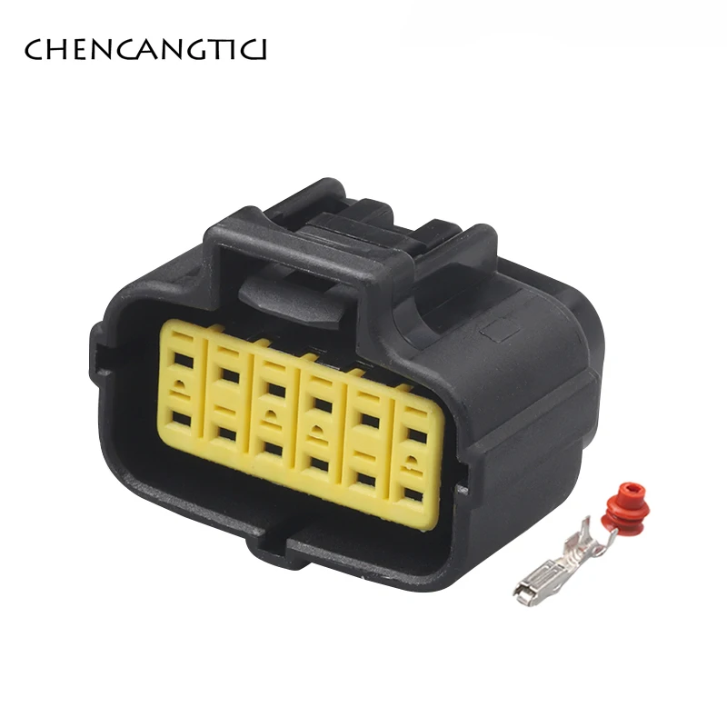 Автомобильный водонепроницаемый Сенсорный усилитель Denso 12 Pin way Male Female