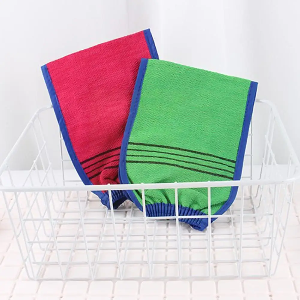 

Bath For Peeling Exfoliating Glove Body Cleaning Skin Bath Massage Sponge Scrub Mitt Rub Dead Skin Removal Peeling G0e4