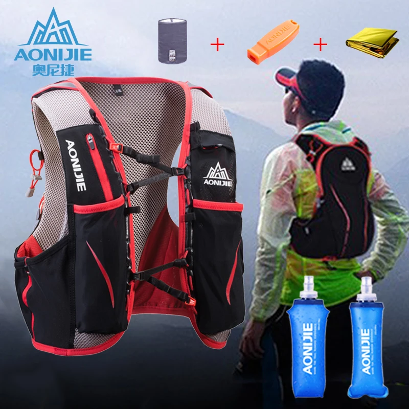 AONIJIE гидратация пакет рюкзак сумка Жилет Жгут водный Пузырь походный Кемпинг бег