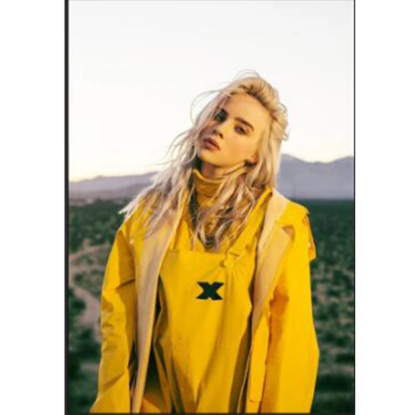Полный квадратный/круглый дрель 5D DIY Алмазная картина "Billie Eilish" милая девушка 3D вышивка крестиком 5D домашний Декор подарок WG1604