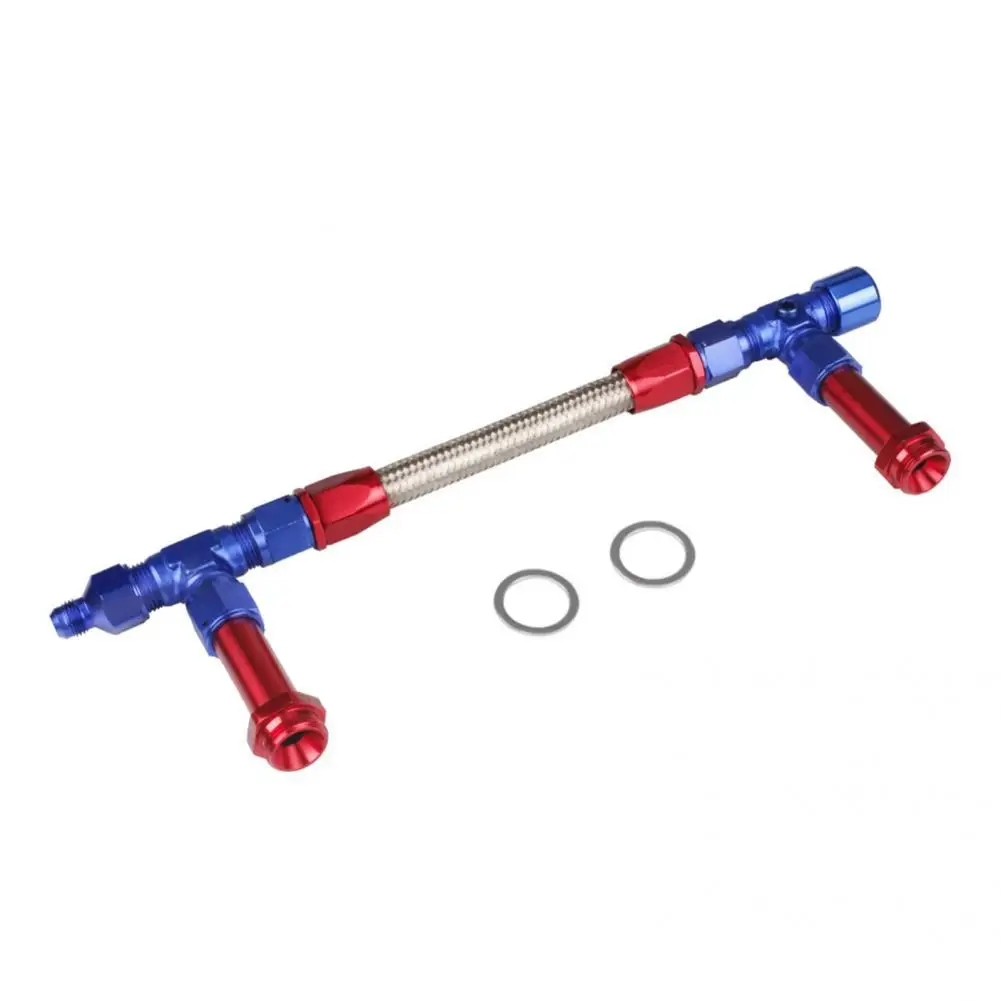 

Modified Parts Practical Dual Feed Modification Fuel Line Professional Dual Inlet Line High Density Car Accessories