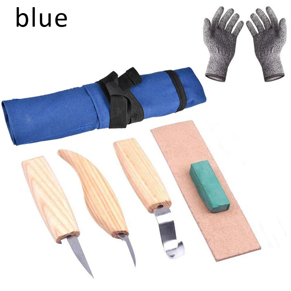 Горячая Распродажа 6 шт. пилинг резак DIY набор деревянных скульптурный &quotсделай