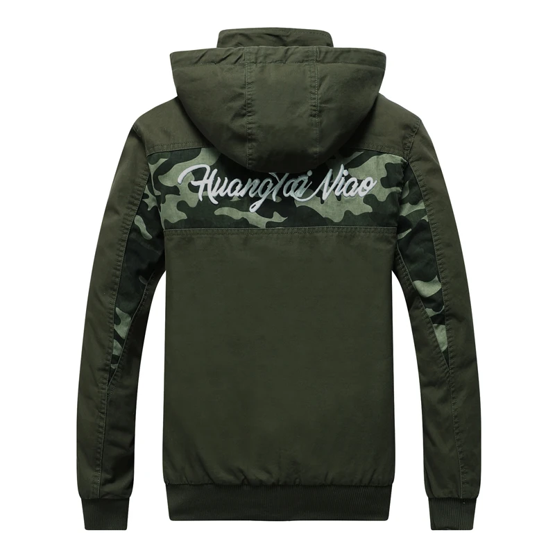 Модная Мужская парка с капюшоном 2019 Зима Осень Толстая Теплая мужская куртка s