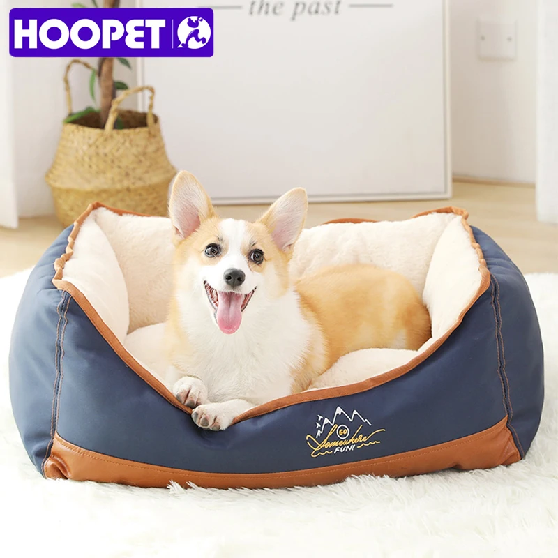 HOOPET коврик для собак кошек маленьких и больших с вышивкой контрастный цвет