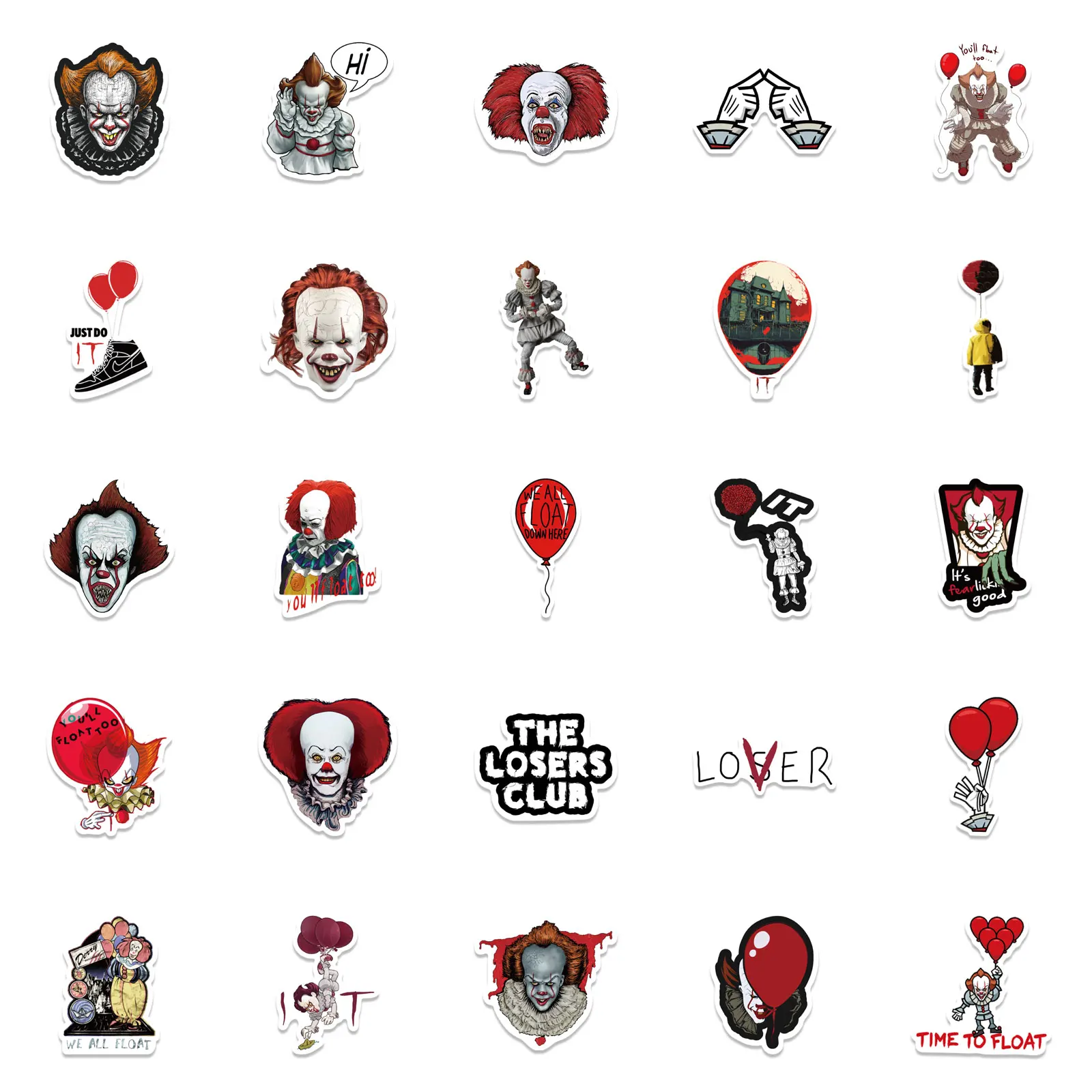 10/50 Buah Film Baru Ini Bab Dua Stiker untuk Mainan Anak Tahan Air untuk Laptop DIY Helm Sepeda Stiker Stiker Mobil