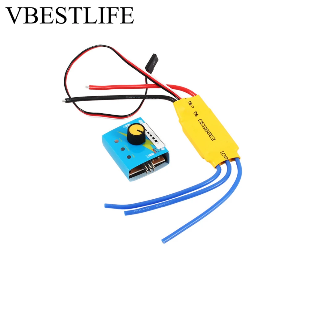 12V мотор Скорость регулятор постоянного тока 3-фазный бесщеточный контроллер PWM 30