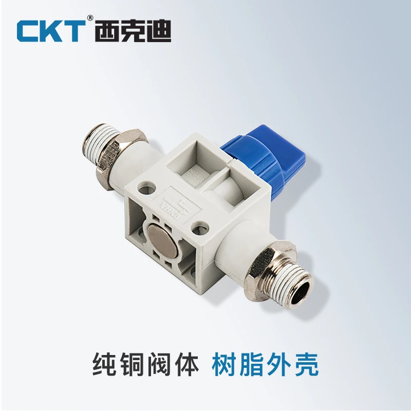 Пневматический ручной клапан CKT VHK3/фотосессия/06-06F/08-08F/10-10F/12F