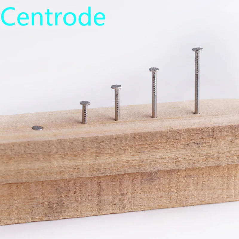 Маникюрные круглые удлиненные маленькие гвозди из нержавеющей стали 304 50