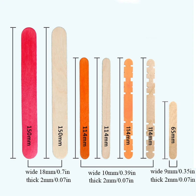 50 шт. держатель для торта с мороженым деревянные палочки красочные детские