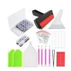 Набор инструментов для алмазной мозаики, 5D, инструменты для вышивки картин со стразами дюйма, для хранения