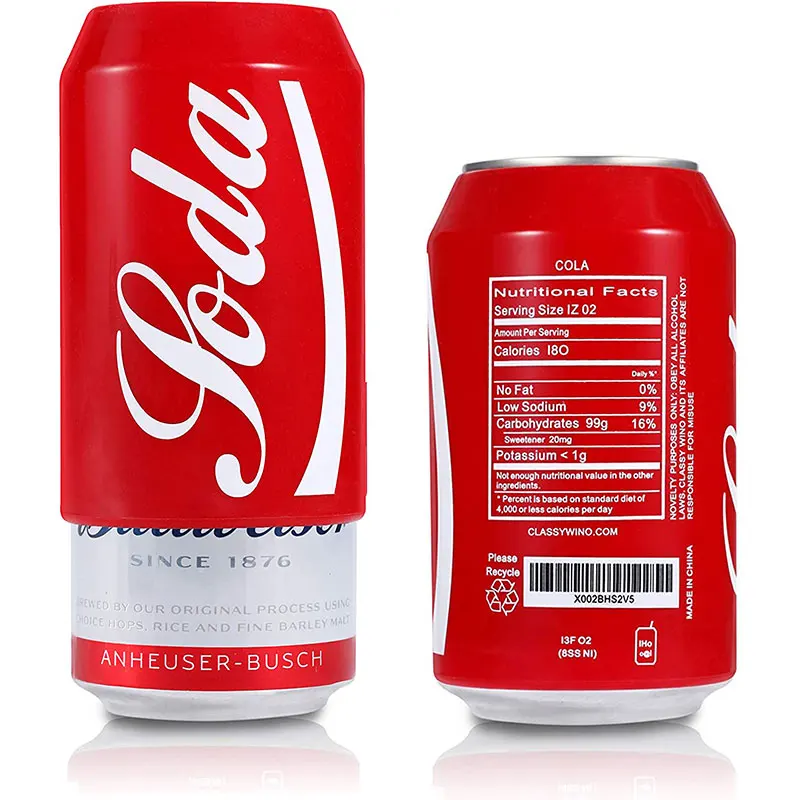 

Beer Can Covers Bottle Cola Cup Drink Can Cases Turtle Silicone Sleeve Hide Beer Soda Suitable for 12FL OZ 355/50ml Aluminum Can
