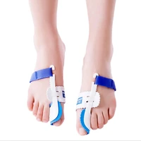 2pcspair big toe separator corrector straightener bunion splint toe straightener foot pain relief hallux valgus feet care t0488