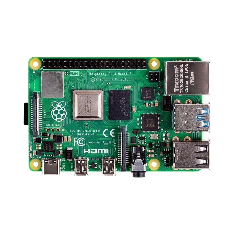 Оригинальный Raspberry Pi 4 модуль B с Гб ОЗУ BCM2711 четырехъядерный 4B + плата WIFI Bluetooth 5 0
