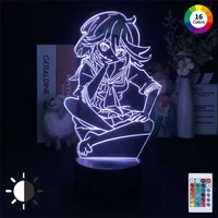 acrylic 3d anime lamp for kill la kill nightlights lamp figurine lighting for bedroom nature comics light home decor lamp gift