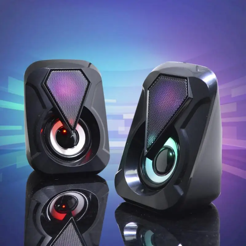 

Mini Computer Speaker USB Wired Speakers 3D Stereo Sound Surround Loudspeaker For PC Laptop Notebook Desktop Loudspeakers