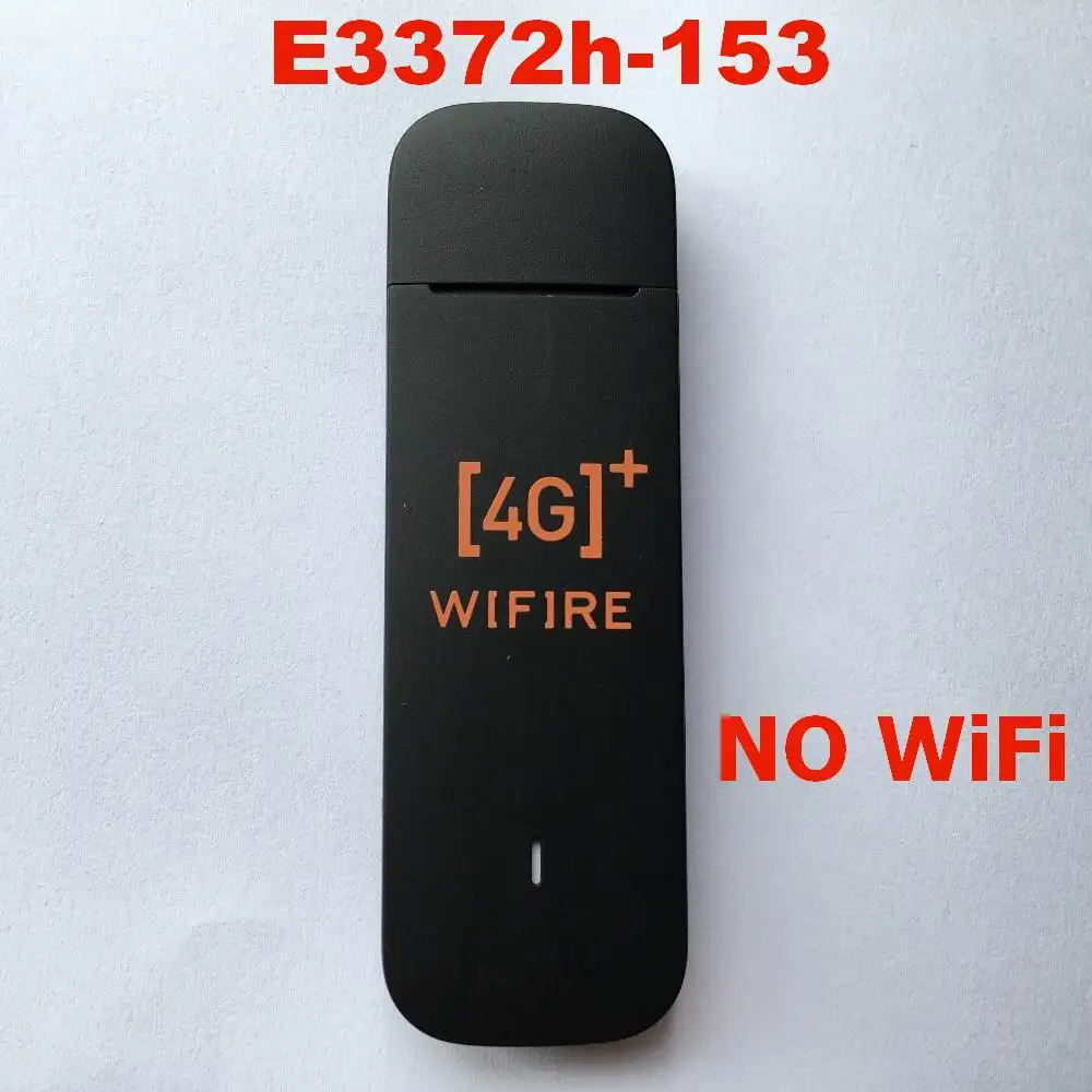 Разблокированный huawei E8372 E8372h-153 E8372h-608 с антенной 2 шт 150 м LTE USB Wingle LTE 4G USB WiFi модем автомобильный wifi PK E3372 - Цвет: e3372h-153