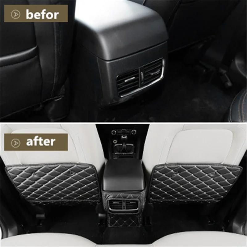 Автомобиль подлокотника пэд чехол на заднем сиденье коврик для защиты детей