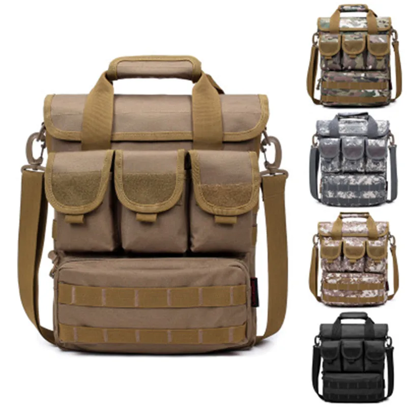 

Military Tactical Bag Molle Shoulder Bags Waterproof Male Camouflage Single Belt Sack Handbags Hunting Backpack