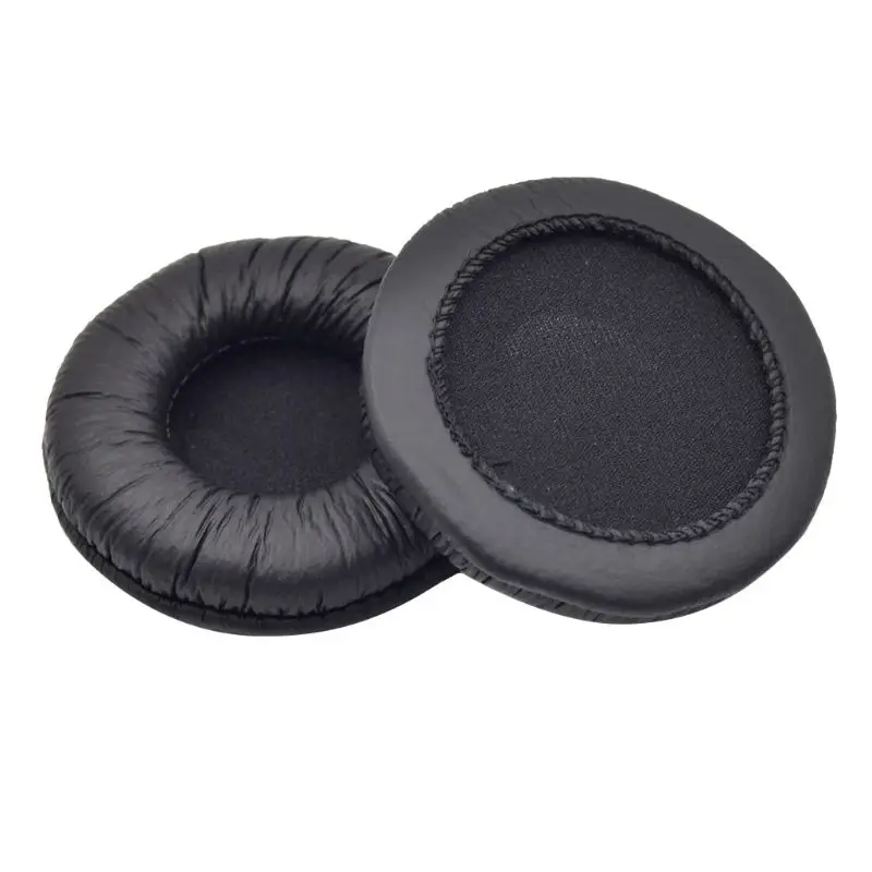 

1Pair Foam Earpads Wrinkled Leather Ear Cushions for Logitech h600 609 340 h760
