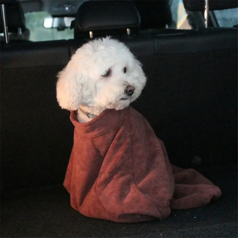 

1pcs Dog Cat Puppy Pet Drying Quick Bath Towel For Small Medium Large Dogs 400g Microfiber Super Absorbent Pet Drying Towel