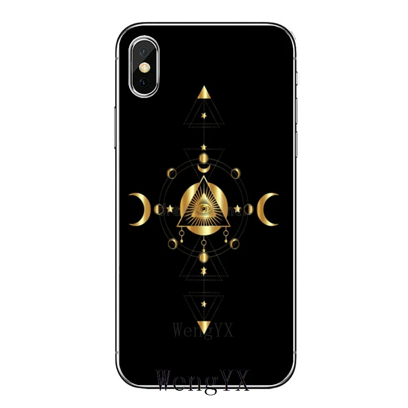 Тройная карта богини Hecate аксессуары для iPhone 11 Pro XS Max XR X 8 7 6 6S Plus 5 SE iPod Touch |