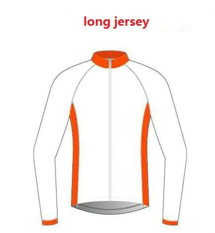 long jersey Различные Велосипедное снаряжение могут быть настроены прямые продажи с фабрики персонализированные пользовательские Велоспорт Джерси Набор велосипед skinsuit - Цвет: long jersey