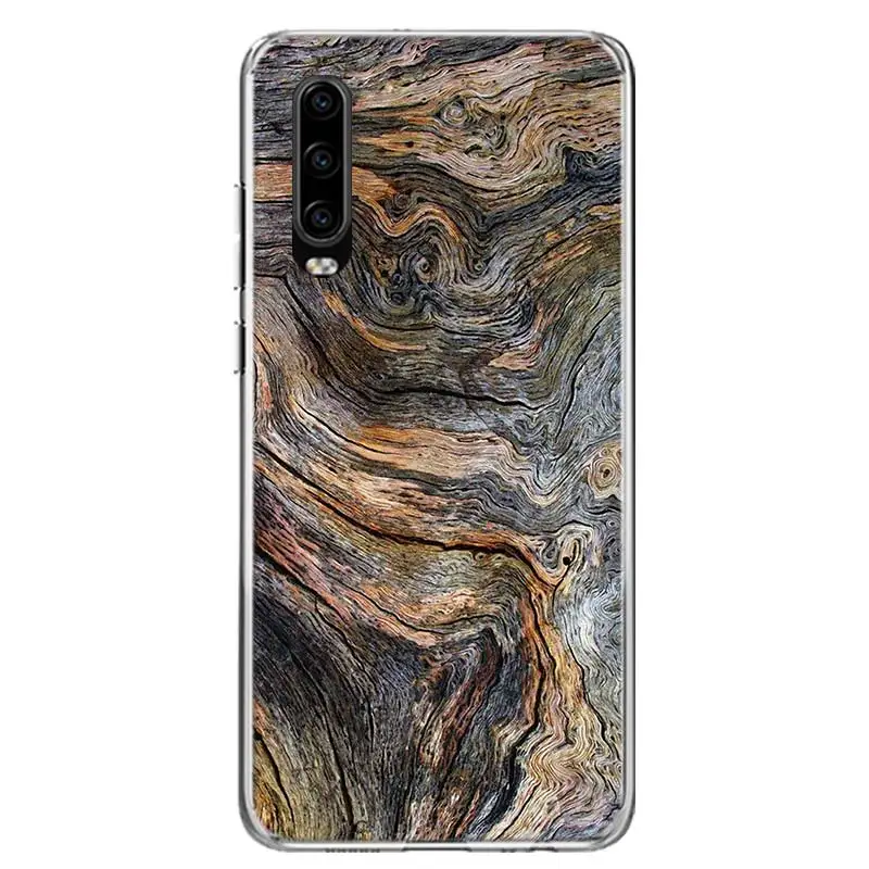 Чехол для телефона с текстурой под дерево Huawei P30 P20 P40 P50 Mate 40 30 20 10 Pro P10 Lite |