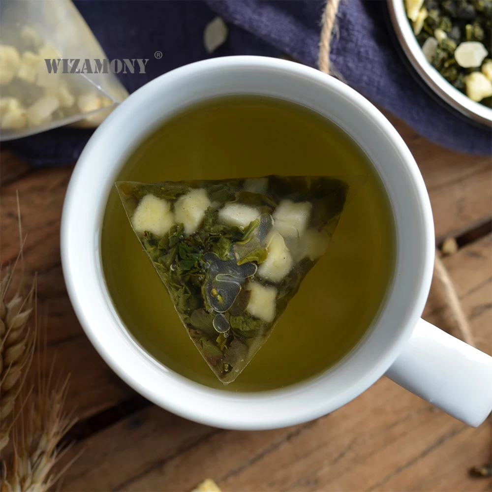 50 пакетиков акция! Чайная чашка wisamony Peach Oolong оригинальная керамическая ложка для