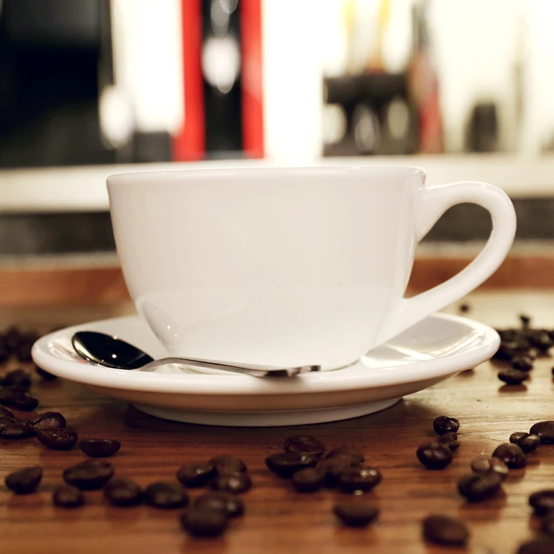 Роскошная керамическая чайная чашка и искусственная волна многоразовая для кофе