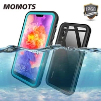 momots shockproof waterproof case for huawei p20 p20 lite mate 20 pro 360 silicone transparent case for huawei p40 p30 pro funda