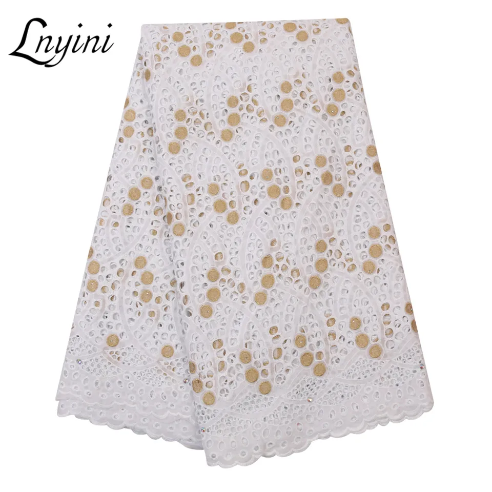 Швейцарская вуаль кружева в швейцарской нигерийской хлопковой кружевной ткани