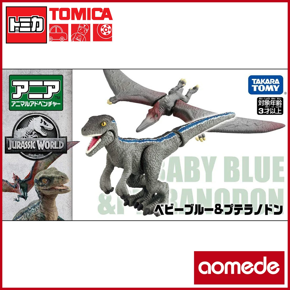 

Takara Tomy Tomica Ania Jurassic World Baby Blue & Pteranodon (Animal Figure)