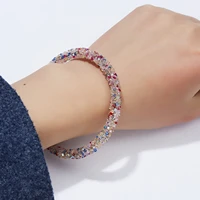 2021 latest fashion trend full rhinestone bracelet all match temperament female bracelet bracelet manufacturer wholesale