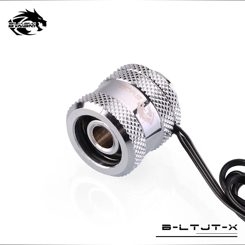 Bykski искусственное освещение 14 мм 16 RGB Компрессионный фитинг для жесткой трубки 5 в