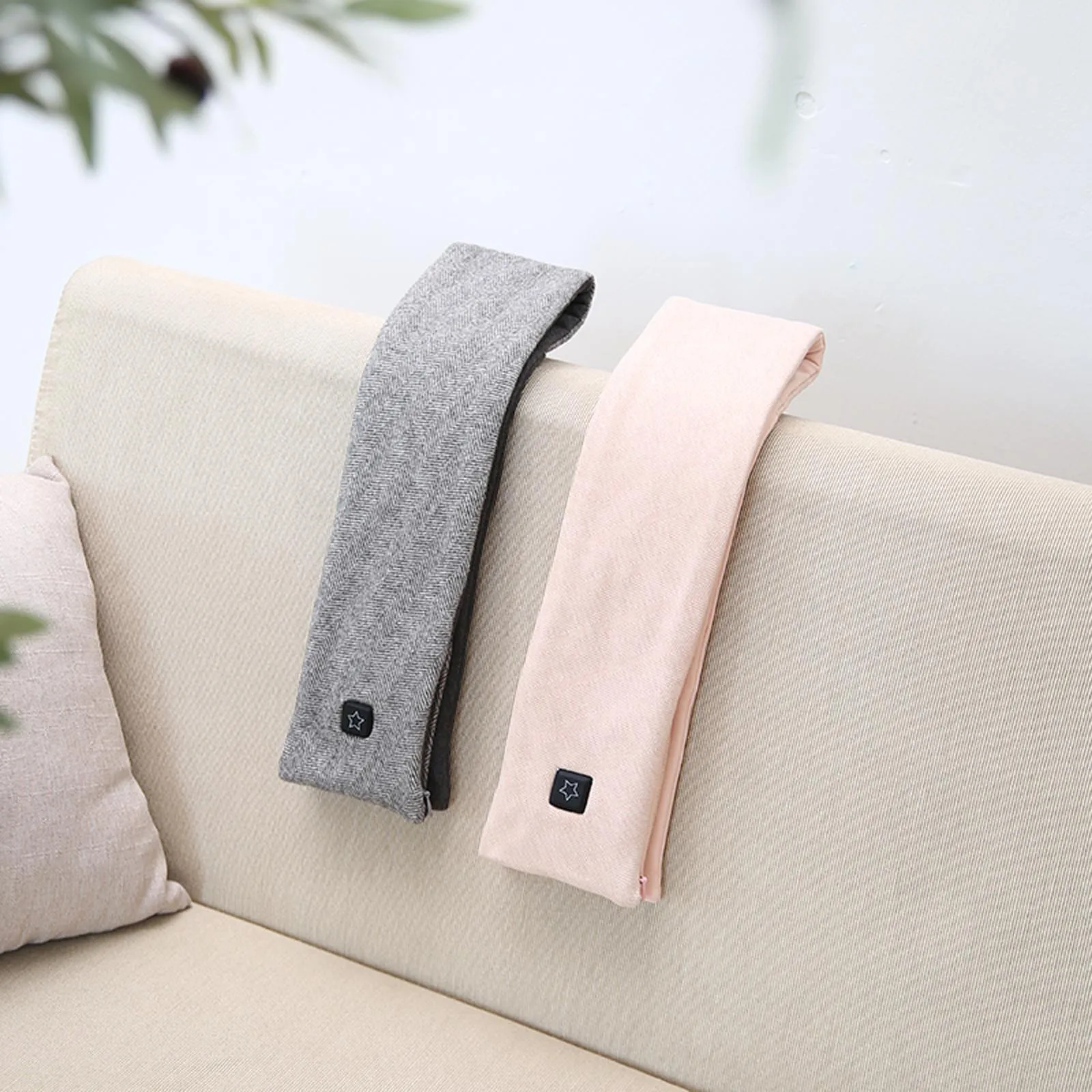 

3W Electric Heating Scarf 3 Gear Ajustable Electric Heating Scarves Cotton Warm USB Charging Neck Guard Heated Scarf