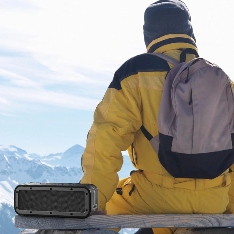 

Hot-V8Pro Bluetooth Speaker 50W High Power Outdoor Waterproof Portable o Super Subwoofer