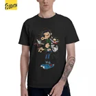Мужские футболки с близнецами игрока гоф Гомера Гастона лагаффе одежда из чистого хлопка футболка с коротким рукавом футболки